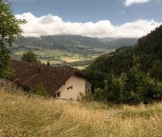 View from Pfaefers, switzerland, 2023