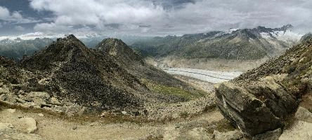 Aletschgletscher,  longest remaining alpine glacier, valais, eggishorn, mountains, glacier, stony, alps, wallis, rocks, schweiz, dry, alpine, mountains, peaks, moraine, great, aletsch, arid, alps