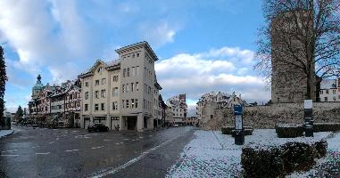 Arbon Street, quaint, arbon, travel, exterior, town, castle, walls, bodensee, lake, wooden, blue sky, swiss, alps, traditional, germanic, tower, alpine, mountains, tourism, snow, architecture, street, half-timbered, spring, residence, old, switzerland, constance, village, building, house, home, sky, shutters