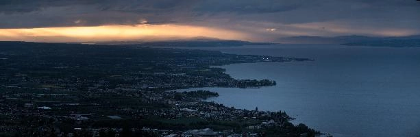 Dusk onthe Bodensee, amden, alps, sky, bodensee, lake, light, alpine, swiss, cloud, switzerland, dark, mountains, colours, water, view, sun, sunset, constance, evening, sundown, scenery, panorama