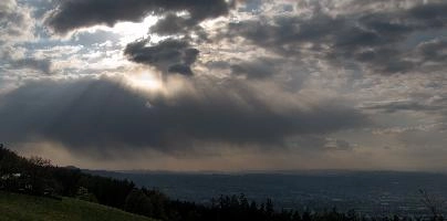 Sunburst over Arbon, alps, viewpoint, fünfländerblick, weather, rorschach, lake, sky, alpine, beams, swiss, water, view, sun, switzerland, cloud, light, mountains, daylight, scenery, sunshine, thurgau, evening. stormy, rays, rorschacherberg, panorama, constance, sunburst, sunset, outdoors, spring