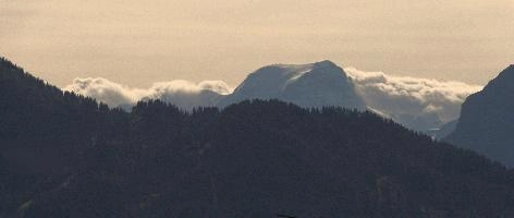 Glarnerberge from Amden, Switzerland, null