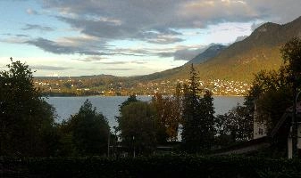 Lac d'Annecy at evening, France, Annecy