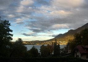 Lac d'Annecy at evening, France, Annecy