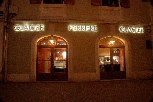 Glacier Perriere ice-cream parlour in Annecy, France, Annecy