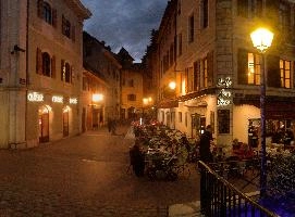 Evening in Annecy, Savoie, Annecy