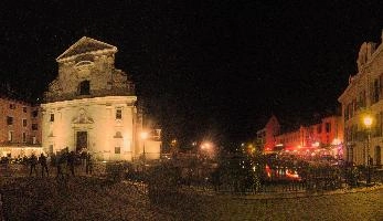 Annecy in Savoie, Annecy, europe, france, haute-savoie, café, waterfront, restaurant, thiou, river, town, outdoors, church, evening, night, lights