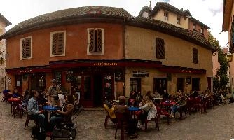 The Cafe des Arts in Annecy, France, Annecy