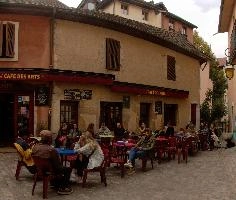 Cafe des Arts in Annecy, France, Annecy, arts, café, des, europe, france, haute-savoie, palais, l'ilse