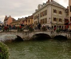 Pont Perriere in Annecy, France, Annecy
