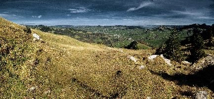 Appenzell, View to Bodensee, bodensee, scenic, agriculture, mountains, europe, alps, rural, appenzell, ebenalp, view, green, switzerland