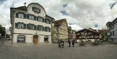 Appenzell, shop, quaint, stadt, half-timbered, urban, hotel, town, building, appenzell, hostory, restaurant, switzerland, daylight, tourism, historic, painted, street, rural, swiss, autumn, outdoors