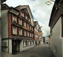 Appenzell, street, rural, switzerland, quaint, outdoors, painted, town, urban, appenzell, autumn, stadt, hostory, daylight, swiss, building, tourism, historic