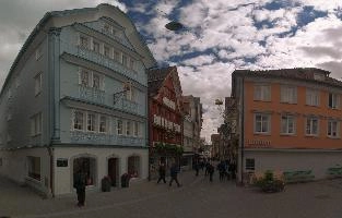Appenzell, street, rural, switzerland, quaint, outdoors, painted, town, urban, appenzell, autumn, stadt, hostory, daylight, swiss, building, tourism, historic