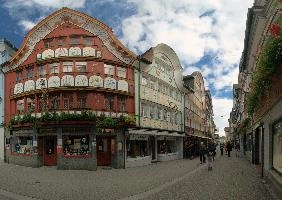 Appenzell, stadt, rural, switzerland, street, outdoors, quaint, town, urban, appenzell, autumn, painted, hostory, daylight, swiss, building, tourism, historic
