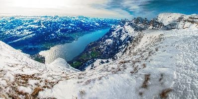   Elliott Bignell, swiss, walen, walensee, alpine, frozen, mountains, switzerland, winter, europe, rock, alps, view, reflection, horizon, scenery, lake, toggenburg, ice, snow, blue, clouds