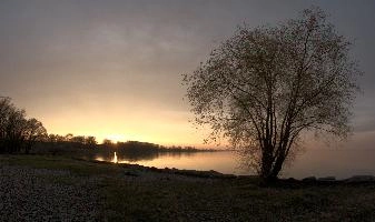 Sunset on the Bodensee, null