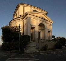 Church of Saint Mark in Arona, Piemonte, building, basilica, church, mark, sain, colossus, christianity, arona, catholic, piemonte, religion, italy, yellow, europe, stone
