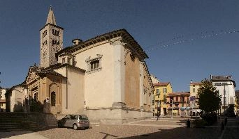 Church in Arona, Piemonte, piemonte, italy, europe, arona