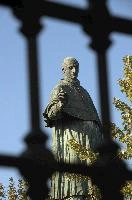 Colossus of Saint Mark, a monumental statue at Arona in Piemonte, bronze, colossus, figure, outdoors, religious, sunlight, catholic, maggiore, tourist attraction, lake, icon, piemonte, sculpture, arona, mark, italy, saint, europe, statue
