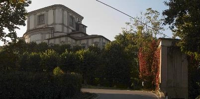 Church of Saint Mark in Arona, Piemonte, building, basilica, church, mark, sain, colossus, christianity, arona, catholic, piemonte, religion, italy, yellow, europe, stone