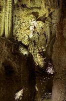 Calcite formations in Höllgrotten Cave, Baar in Switzerland, european, höllgrotten, drop, baar, calcite, tiers, material, flow, stone, yellow, formation, cream, rock, nature, cave, geology, speleology, color, underground, subterranean, switzerland, alps, stalactite