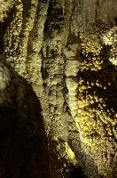 Calcite formations in Höllgrotten Cave, Baar in Switzerland, european, höllgrotten, drop, baar, calcite, tiers, material, flow, stone, yellow, formation, cream, rock, nature, cave, geology, speleology, color, underground, subterranean, switzerland, alps, stalactite