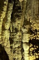 Calcite formations in Höllgrotten Cave, Baar in Switzerland, european, höllgrotten, drop, baar, calcite, tiers, material, flow, stone, yellow, formation, cream, rock, nature, cave, geology, speleology, color, underground, subterranean, switzerland, alps, stalactite