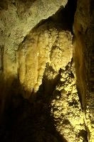 Calcite formations in Höllgrotten Cave, Baar in Switzerland, european, höllgrotten, drop, baar, calcite, tiers, material, flow, stone, yellow, formation, cream, rock, nature, cave, geology, speleology, color, underground, subterranean, switzerland, alps, stalactite