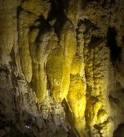 Calcite formations in Höllgrotten Cave, Baar in Switzerland, european, höllgrotten, drop, baar, calcite, tiers, material, flow, stone, yellow, formation, cream, rock, nature, cave, geology, speleology, color, underground, subterranean, switzerland, alps, stalactite
