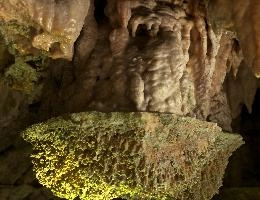Calcite formations in Höllgrotten Cave, Baar in Switzerland, european, höllgrotten, drop, baar, calcite, tiers, material, flow, stone, yellow, formation, cream, rock, nature, cave, geology, speleology, color, underground, subterranean, switzerland, alps, stalactite