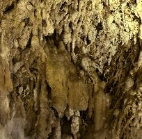 Calcite formations in Höllgrotten Cave, Baar in Switzerland, european, höllgrotten, drop, baar, calcite, tiers, material, flow, stone, yellow, formation, cream, rock, nature, cave, geology, speleology, color, underground, subterranean, switzerland, alps, stalactite