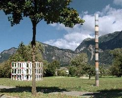 Artworks at Bad Ragartz, Switzerland, null