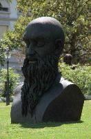 Black, bearded bust Bad Ragartz, Switzerland, null