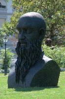 Black, bearded bust Bad Ragartz, Switzerland, null