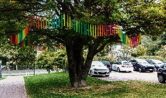 Artwork at Bad Ragartz, Switzerland, null