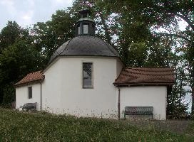 Chapel near Basel, summer, monastery, religion, solothurn, ann, abbey, switzerland, basel, europe, chapel, mariastein, exterior, rural, facade, dome, round, church, catholic, saint, landscape, white, roof