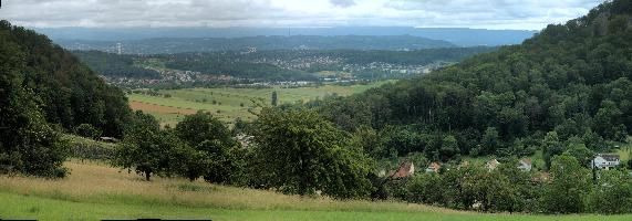 View across France and Switzerland from fields close to Basel, hiking, walking, view, horizon, basel, france, europe, village, scenery, hills, landscape, woods, switzerland, agriculture