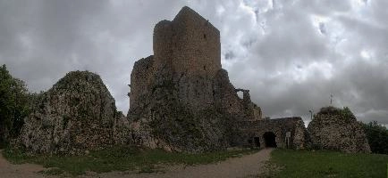 Sternenberg ruins, Castle Landskron, near Basel, switzerland, europe