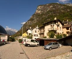 Village of Bignasco in the Canton of Ticino, Switzerland, null