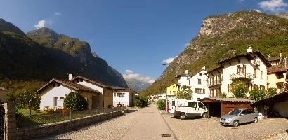 Village of Bignasco in the Swiss Canton of Ticino, null