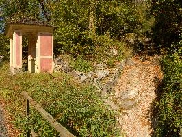 Roadside shrine in the Bavona valley, Canton of Ticino, null