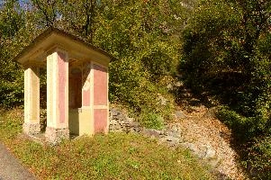 Roadside shrine in the Bavona valley, Canton of Ticino, null