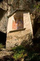 Roadside shrine in the Bavona valley, Canton of Ticino, null