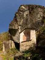 Roadside shrine in the Bavona valley, Canton of Ticino, null