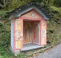 Roadside shrine in the Bavona valley, Canton of Ticino, null