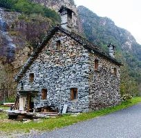 Rustico in the Bavona valley, Swiss Canton of Ticino, null