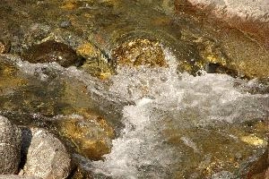 Rushing water in the Bavona valley, Swiss Canton of Ticino, null