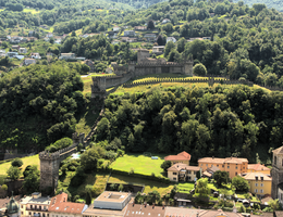 Castello di Montebello in Bellinzona, Ticino, bellinzona