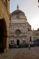 Basilica di Santa Maria Maggiore in Bergamo, Lombardy, mediterranean, city, old, urban, town, europe, lombardy, italy, bergamo